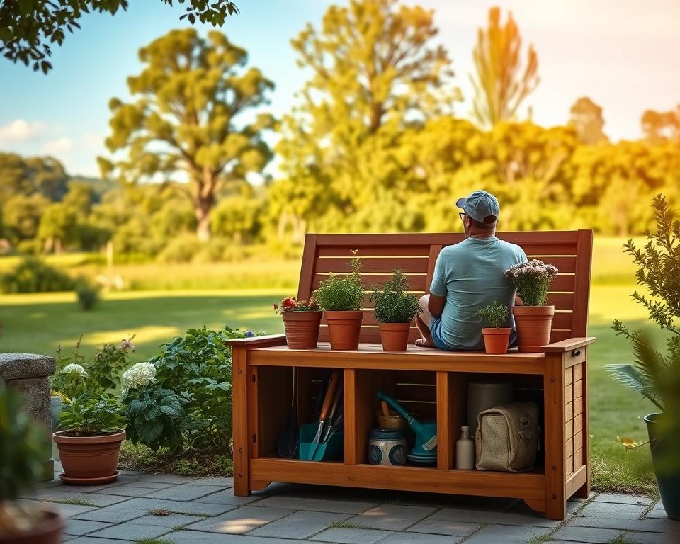 Benefits of outdoor storage benches