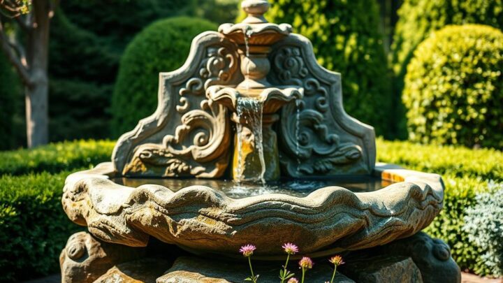 Building a Natural Stone Fountain Yourself – How to Do It Right