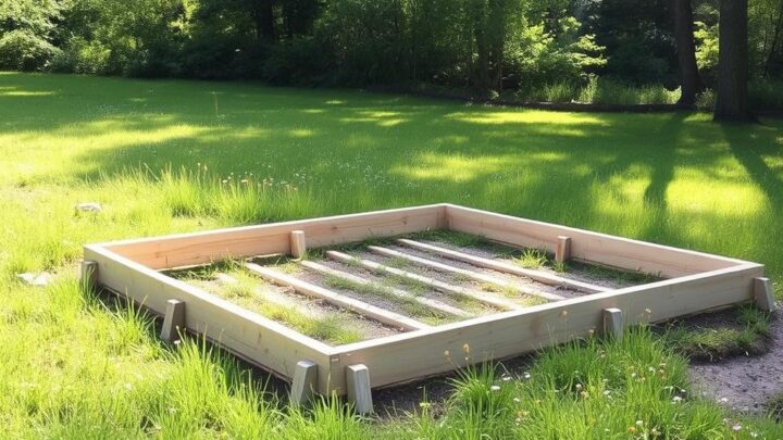 Building a Shed on Grass – Expert Shed Base Advice