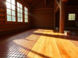 Can You Install Under Floor Heating in a Log Cabin?