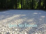 Can You Put a Shed on Gravel?