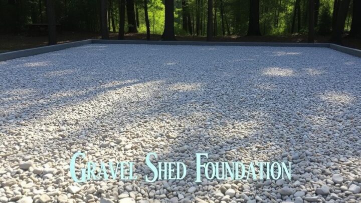 Can You Put a Shed on Gravel? Installation Tips