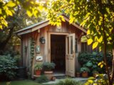 Corner Shed Ideas for Small Gardens
