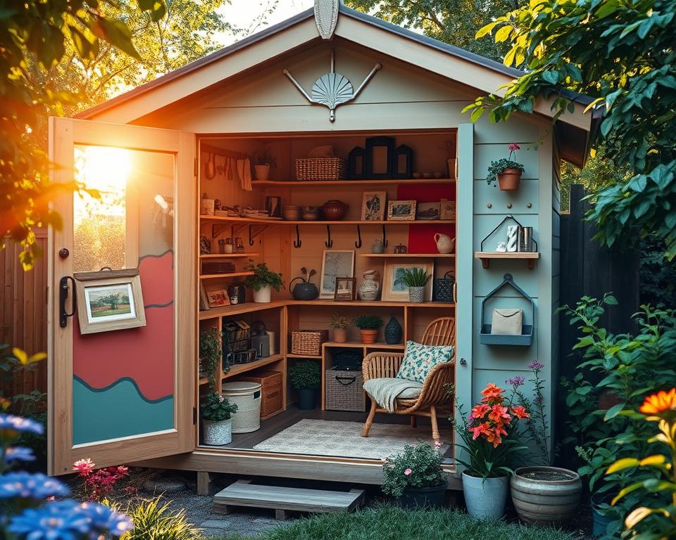 DIY shed customisation