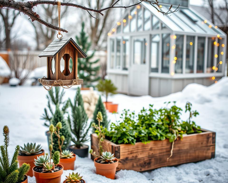 DIY winter garden projects