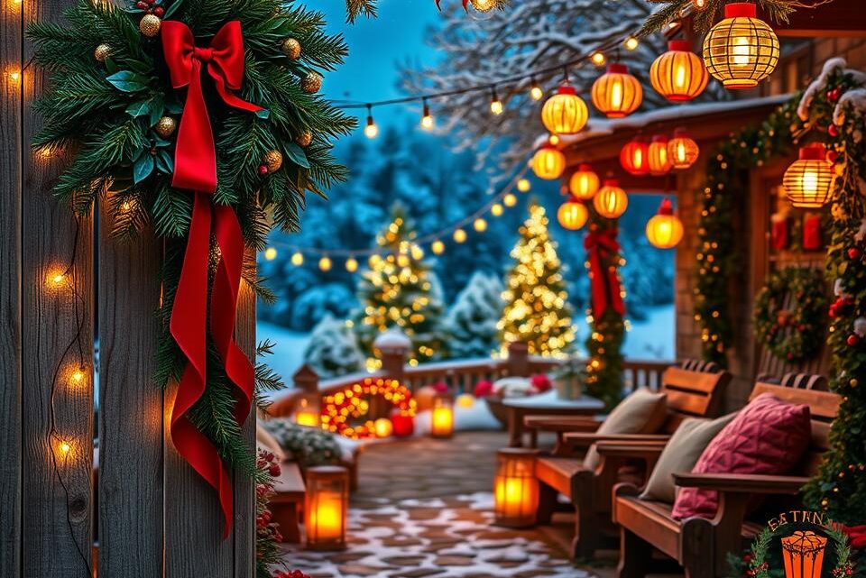 Deck the Walls: How to Decorate Your Garden For Christmas