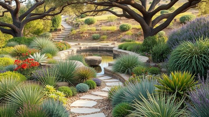 Designing a Low-Maintenance Large Garden