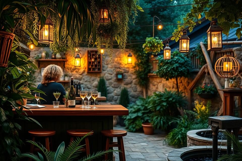 Garden Bar Ideas for Parties and Relaxation
