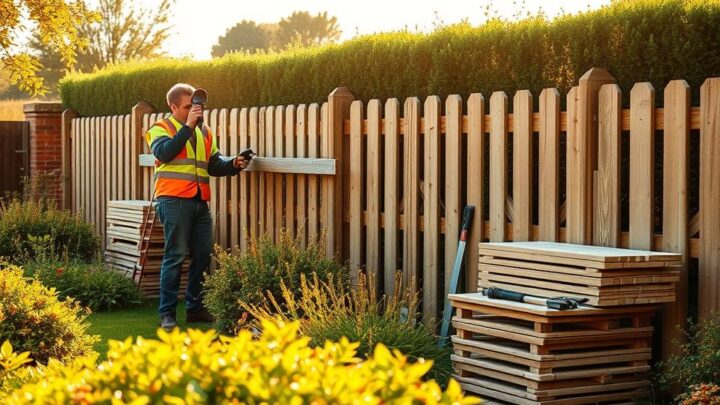 UK Garden Fence Repair Services: Quotes and Repairs