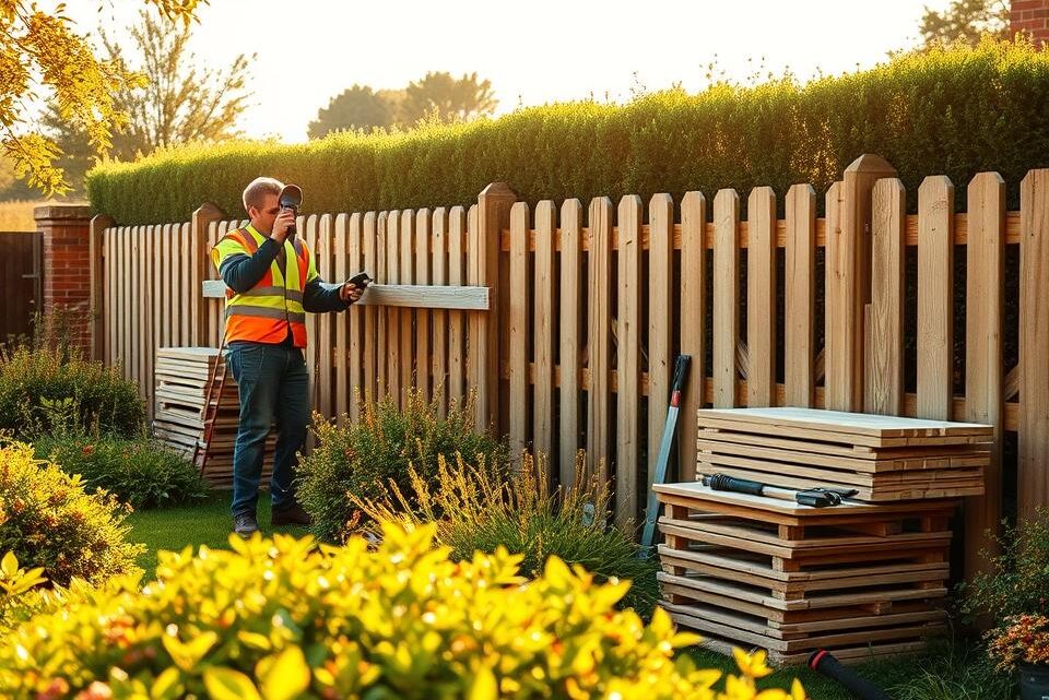UK Garden Fence Repair Services: Quotes and Repairs