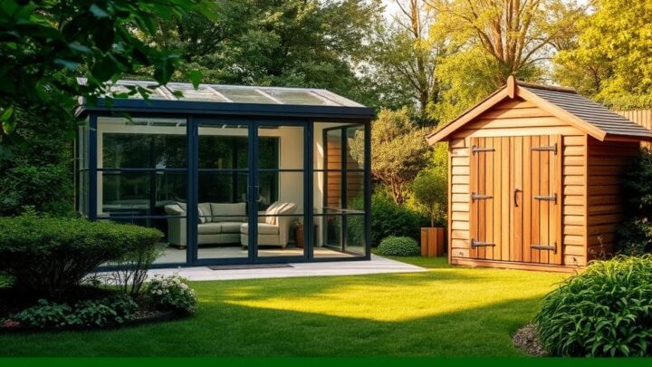 Garden Room with Side Shed Comparison Guide