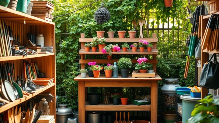 Garden Storage Ideas for a Clutter-Free Space