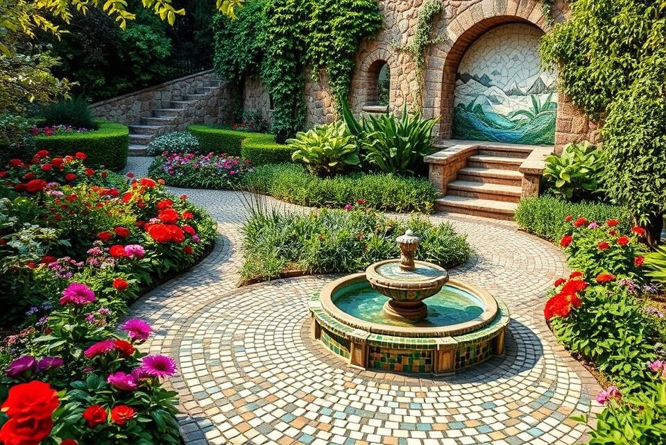 Garden design with mosaic – How to do it yourself and tips for installation