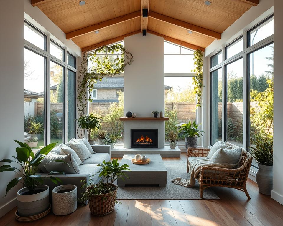 Garden room for year-round comfort