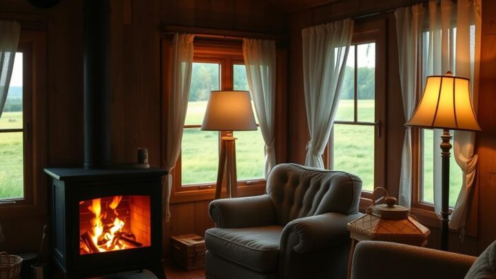 Heating a Summer House Without Electricity: A Guide