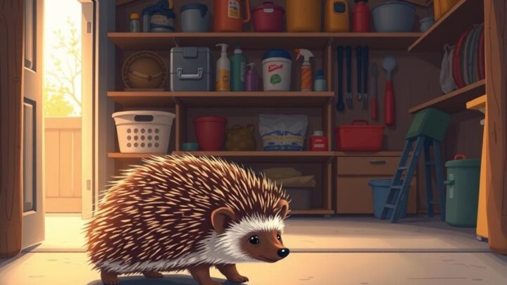 Hedgehog in the Shed or Garage – How to Keep them Safe