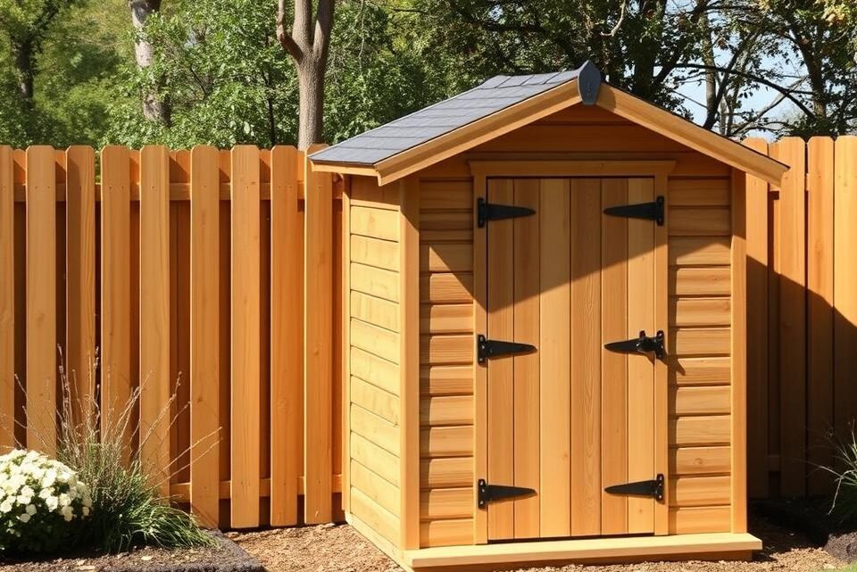 How Close Can Your Shed Be to a Fence?