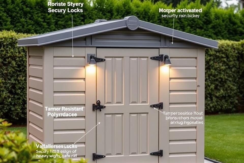 How Secure Are Plastic Sheds? Safety Guide