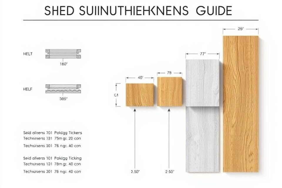 How Thick Should Shed Cladding Be? Expert Advice