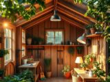 How To Light Your Shed: Natural vs Artificial Lighting Solutions