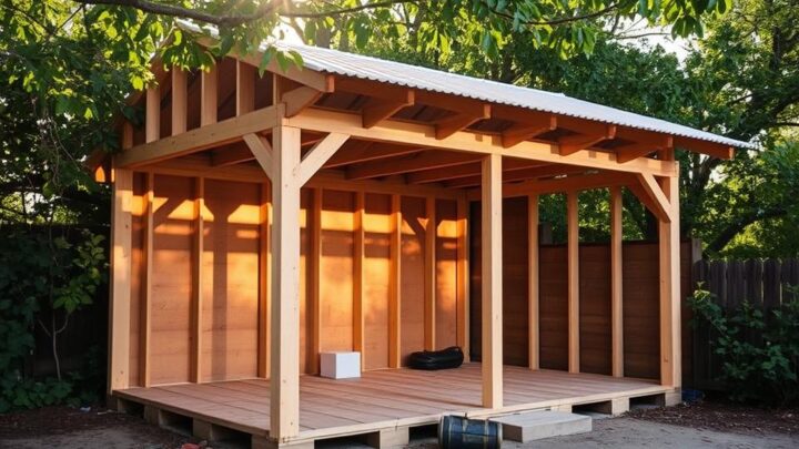 Learn How to Build a Lean-To Shed? with Expert Tips