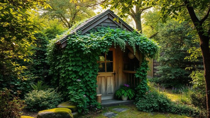 How to Camouflage a Garden Shed: Blending with Your Garden