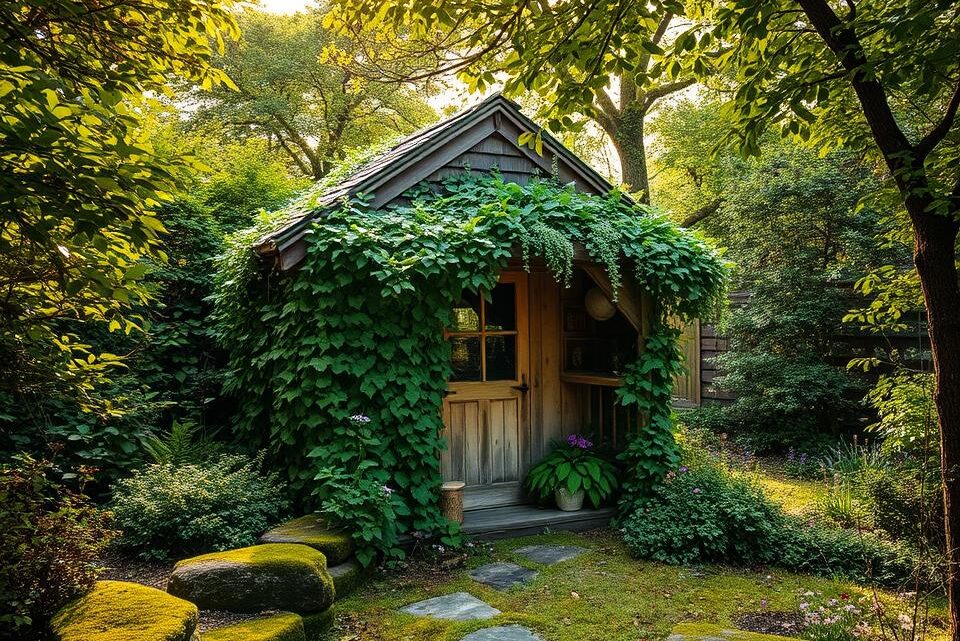 How to Camouflage a Garden Shed: Blending with Your Garden