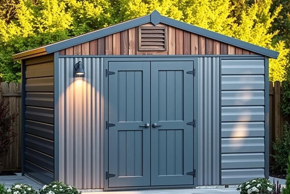 How to Customise a Metal Shed: Guide to Maintenance & Aesthetics