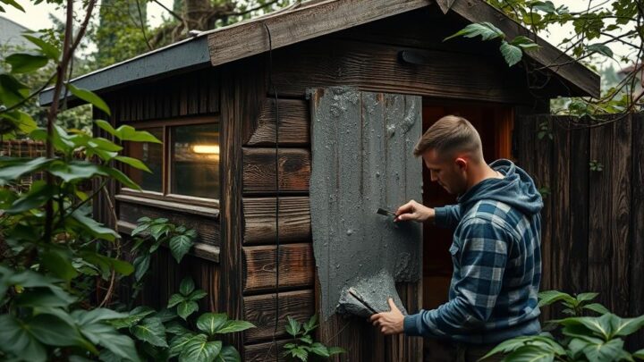 How to Damp Proof a Shed
