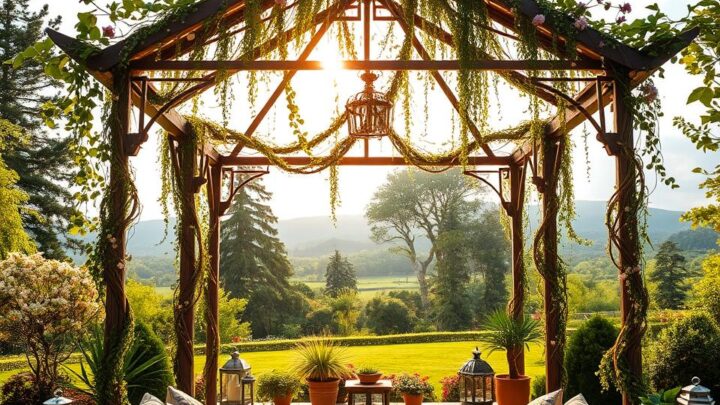 Transform Your Outdoor Space: How to Decorate a Gazebo or Pergola