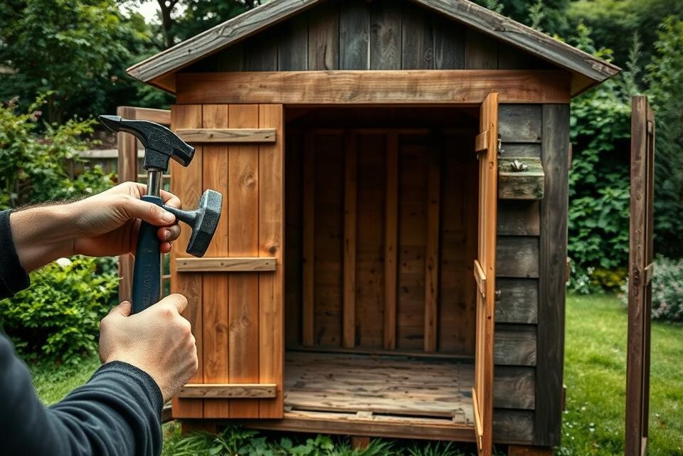 How to Dismantle a Shed