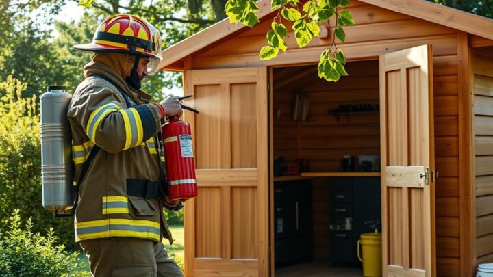 How to Fire Proof a Wooden Shed: Tips and Techniques