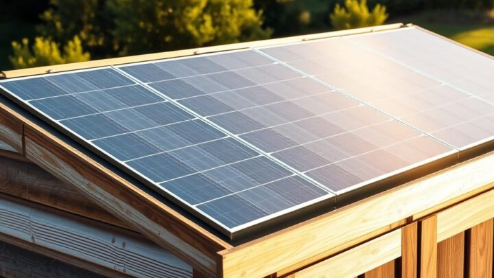 How to Install Solar Panels on a Shed
