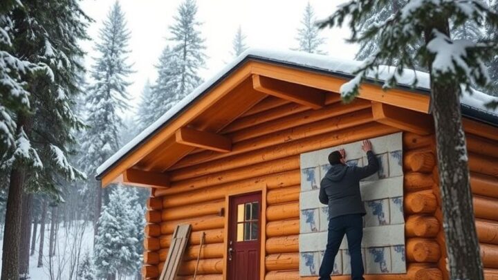 How to Insulate a Log Cabin: Tips and Techniques