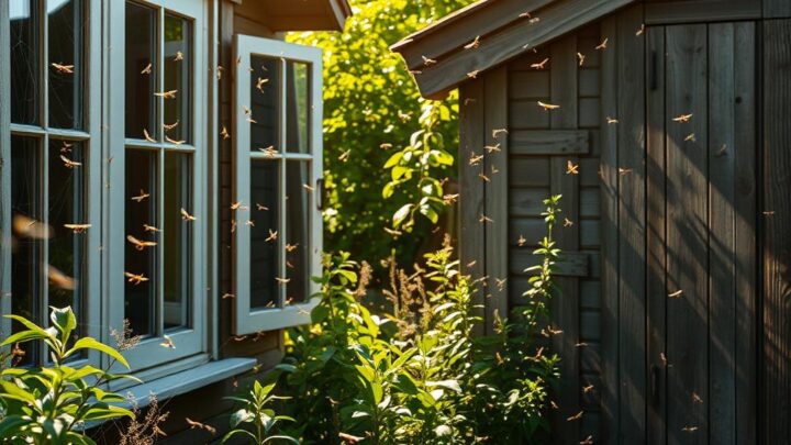 How to Keep Flies Out of Garden Rooms, Summerhouses & Sheds