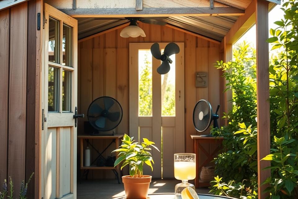 How to Keep your Garden Shed Cool in the Summer: Top Tips