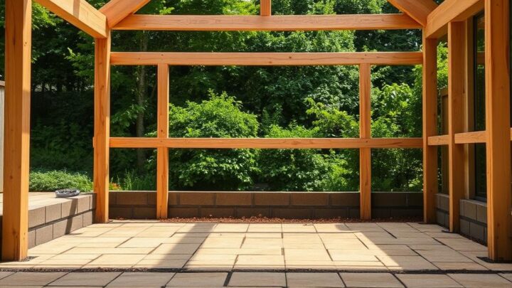 How to Lay a Summerhouse Base Correctly and Safely