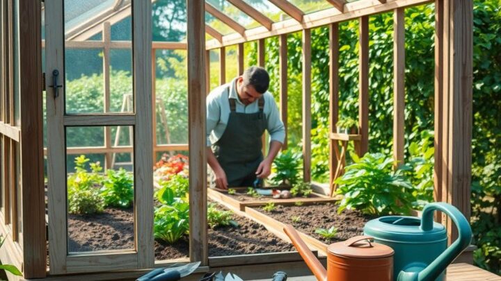 How to Maintain a Wooden Greenhouse for Optimal Performance