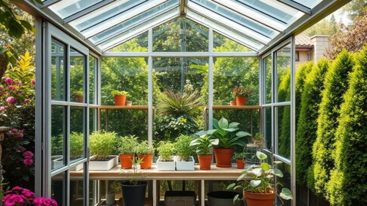 How to Maximise Space in a Small Greenhouse Effectively