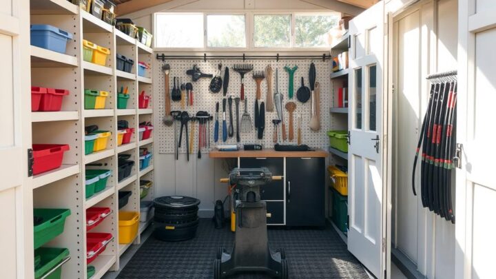 Learn How to Organise a Shed to Declutter and Create Space Effectively
