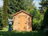 How to Paint a Wooden Shed