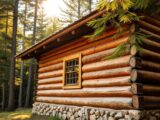 How to Treat the Exterior of a Log Cabin