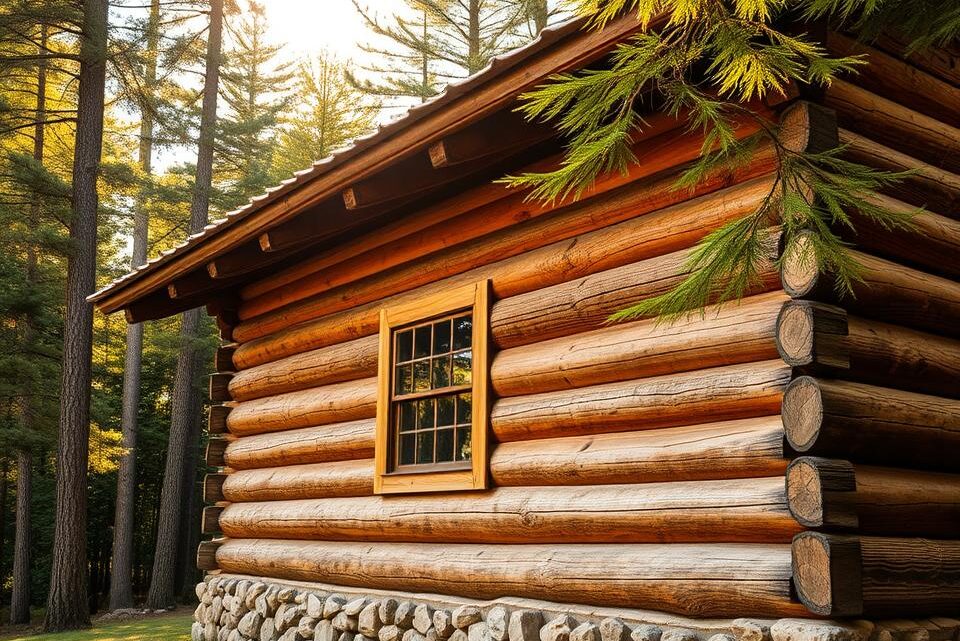 How to Treat the Exterior of a Log Cabin