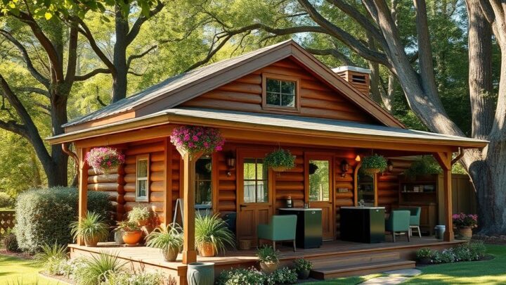 How to Turn a Shed or Log Cabin into a Beauty Salon