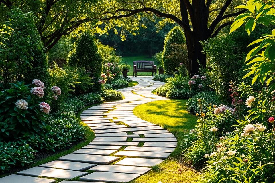 How to create and design a garden path