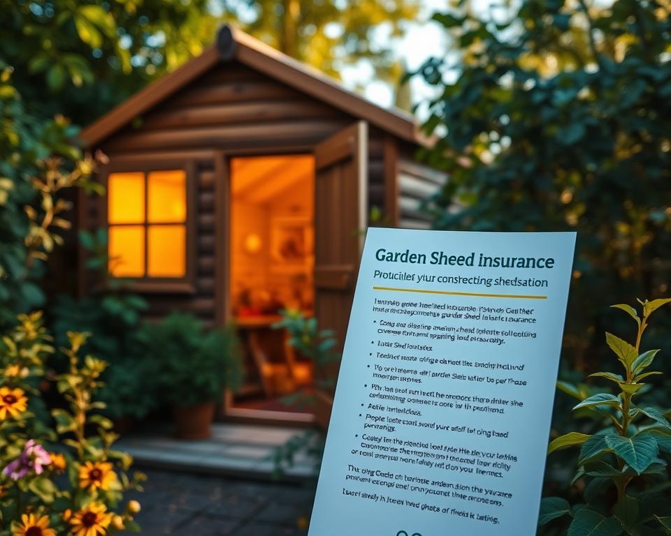 Insurance for garden sheds in the UK