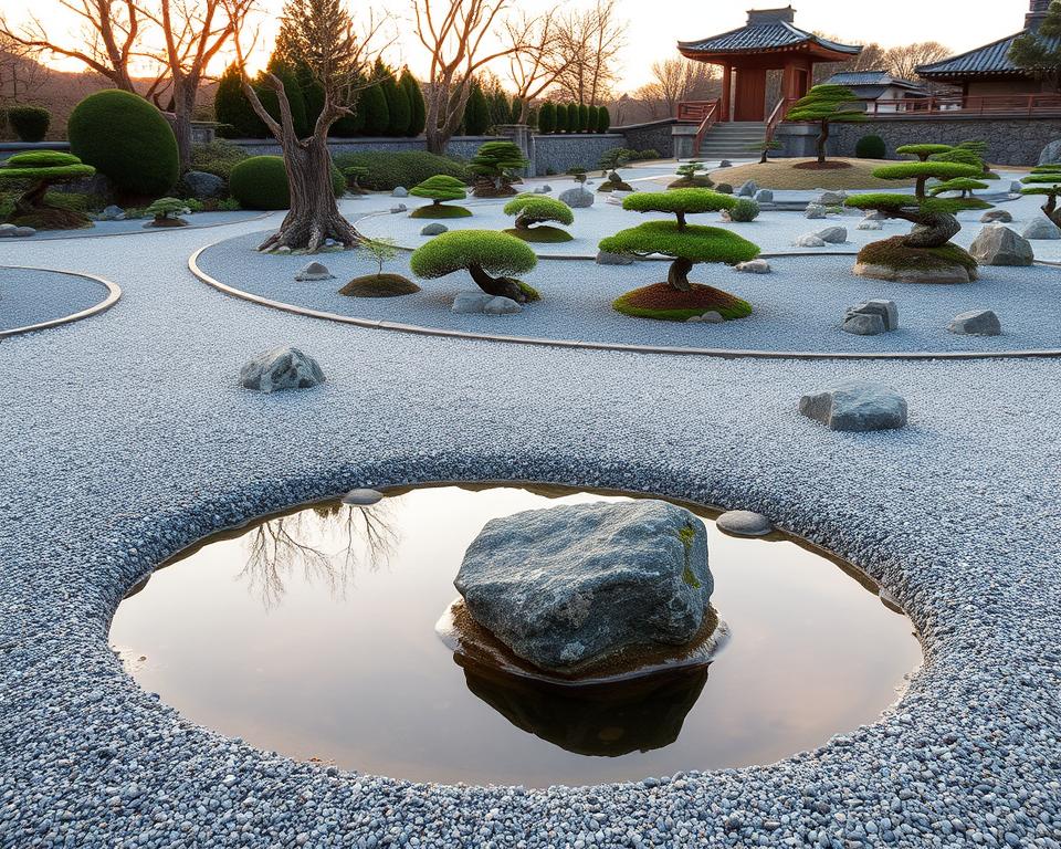 Japanese Zen Rock Garden