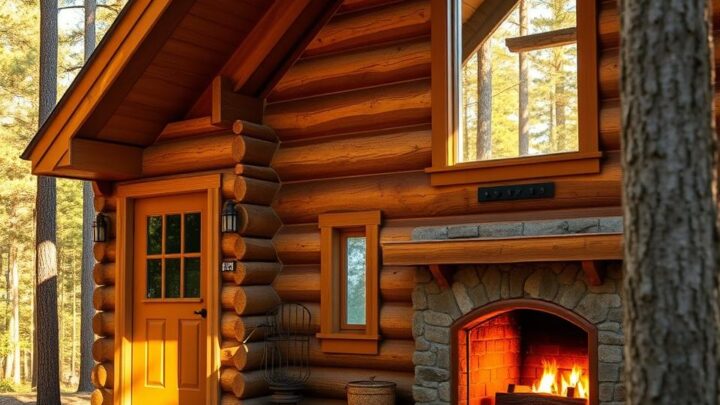 Beautiful Log Cabin Colour Ideas for Your Home
