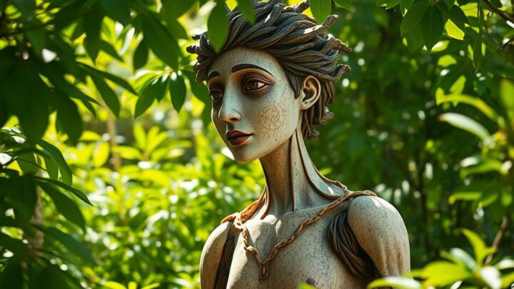 Make life-size garden figures yourself