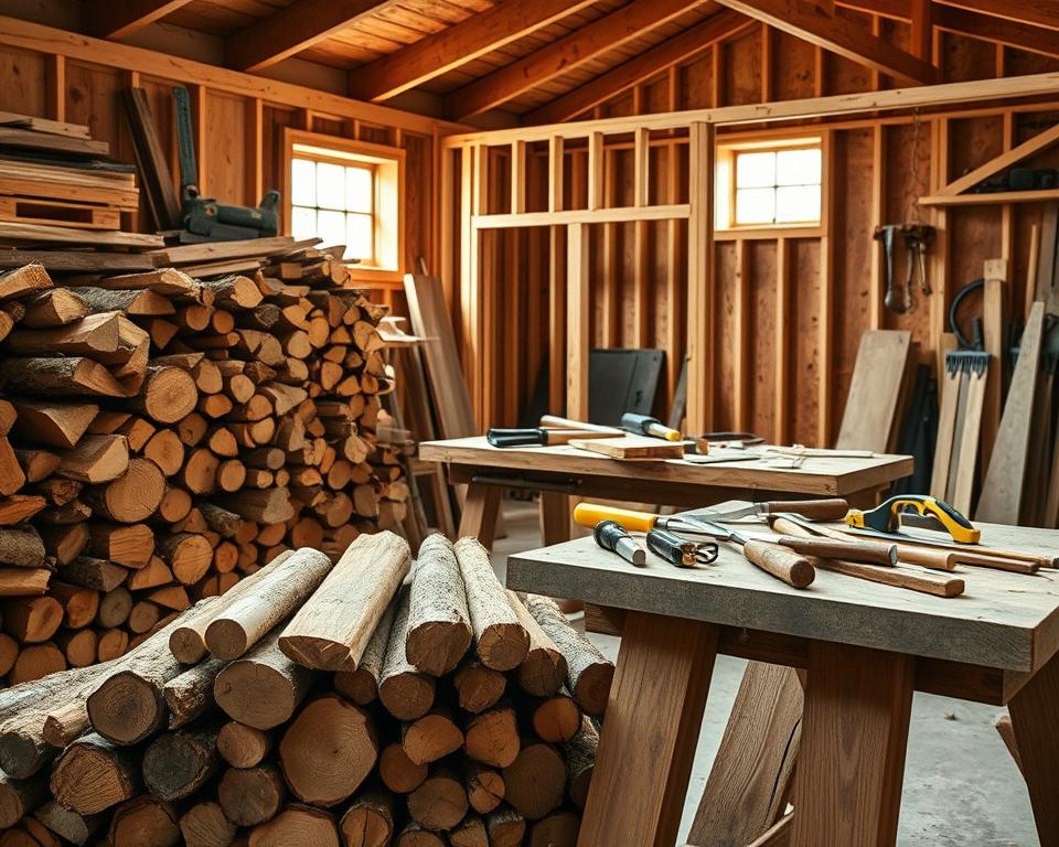 Materials and tools for building a log store